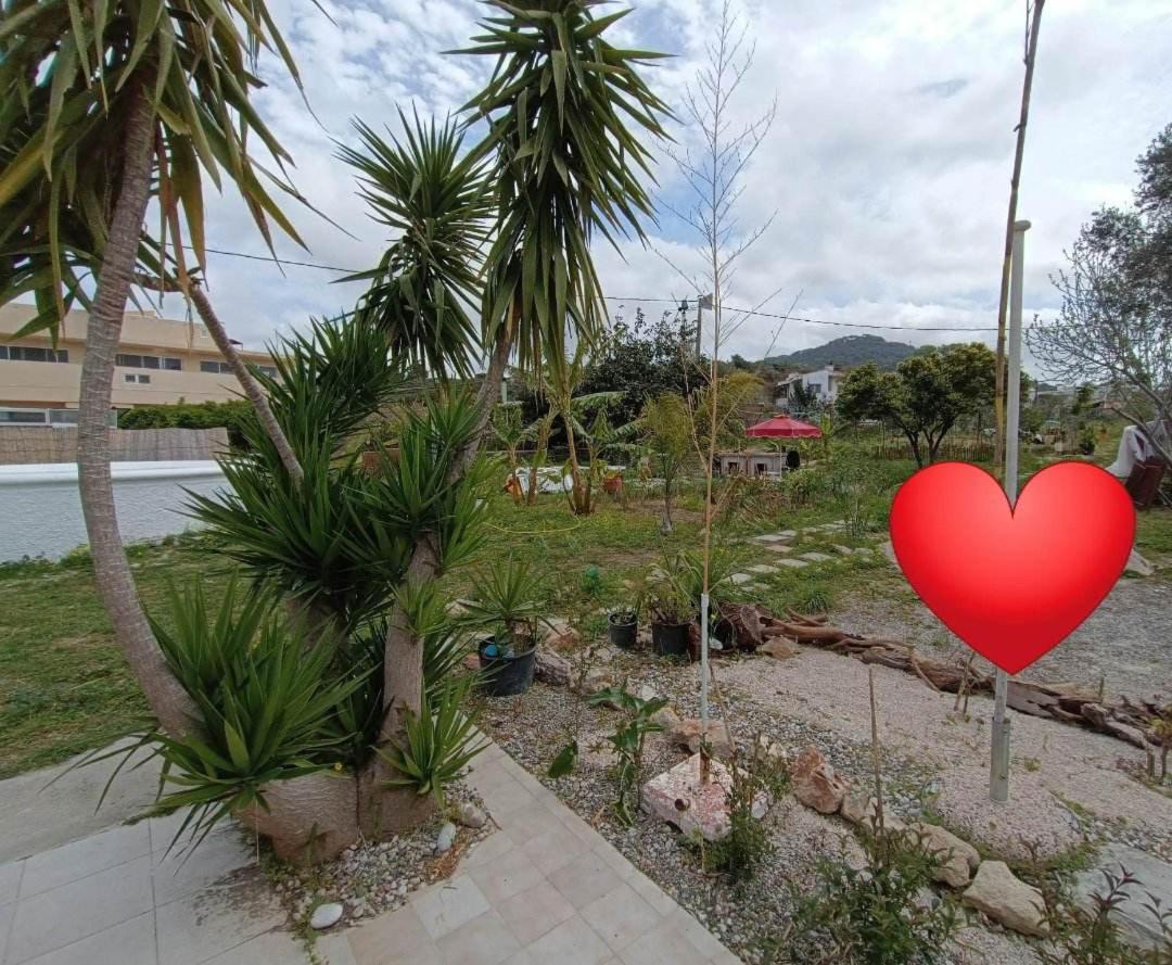 Azalea Garden Apartment With Mountain View Kremastí Dış mekan fotoğraf